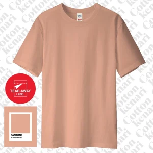 kaos basic blossom pink [ cotton combed 30s oeko tex ] | kaos polos cotton kenari