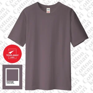 kaos basic twilight mauve [ cotton combed supersoft 30s oeko tex] kaos polos cotton kenari